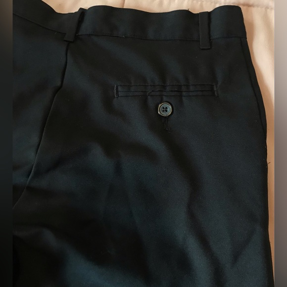 Y2K Elite Black Tailored & Cuffed Trouser Pants - 12 REG - Picture 8 of 11